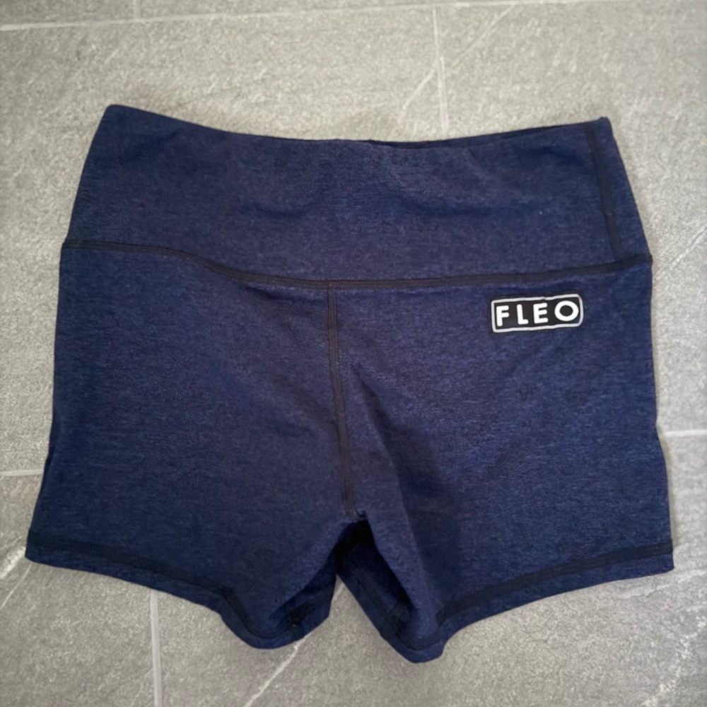 FLEO Women's Navy Blue Shorts